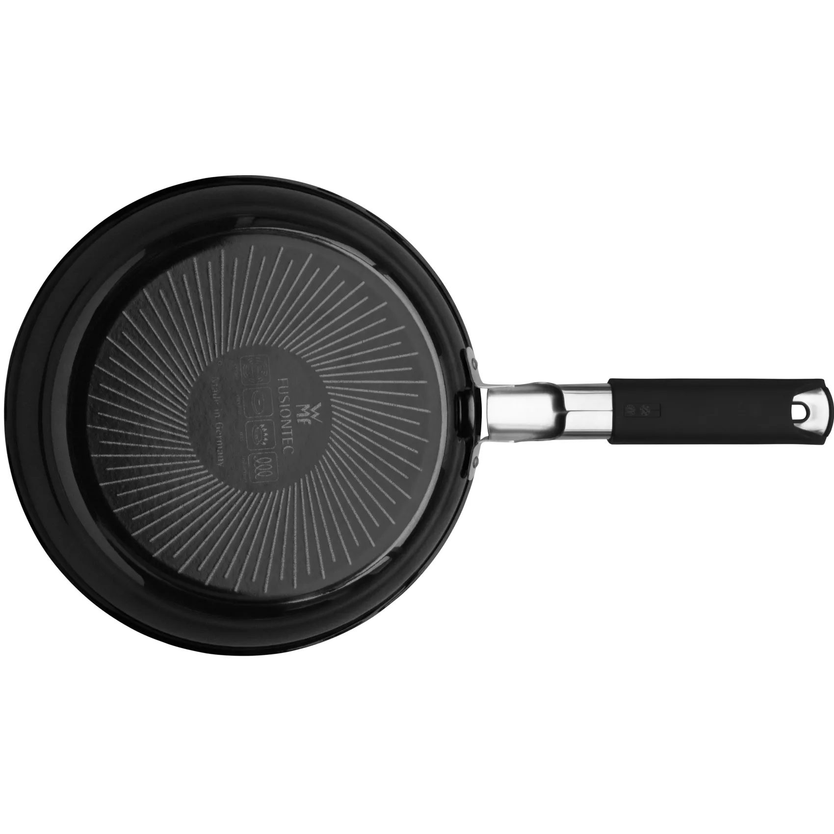 WMF Bratpfannen|Fusiontec Mineral Stielpfanne, 24 cm, Black