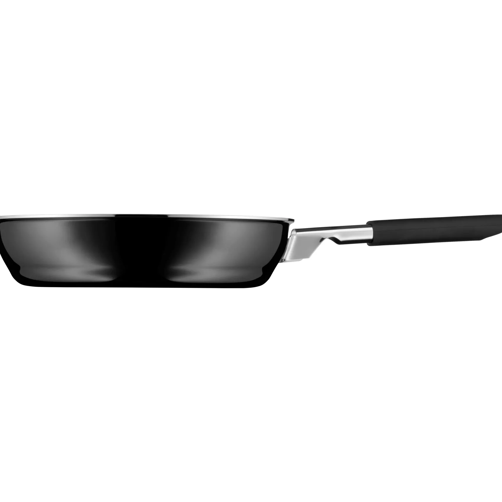 WMF Bratpfannen|Fusiontec Mineral Stielpfanne, 24 cm, Black