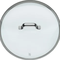 WMF Woks|Fusiontec Mineral Wok mit Glasdeckel, 28 cm, Rose Quartz