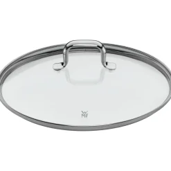WMF Woks|Fusiontec Mineral Wok mit Glasdeckel, 28 cm, Rose Quartz