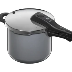 WMF Schnellkochtöpfe|Induktionstöpfe|Fusiontec Perfect Schnellkochtopf, 22 cm, 6,5 l, Platinum