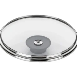 WMF Zubehör Töpfe|Glasdeckel für Schnellkochtöpfe, 22 cm