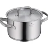 WMF Kochtöpfe|Induktionstöpfe|Gourmet Plus Kochtopf mit Deckel, 20 cm