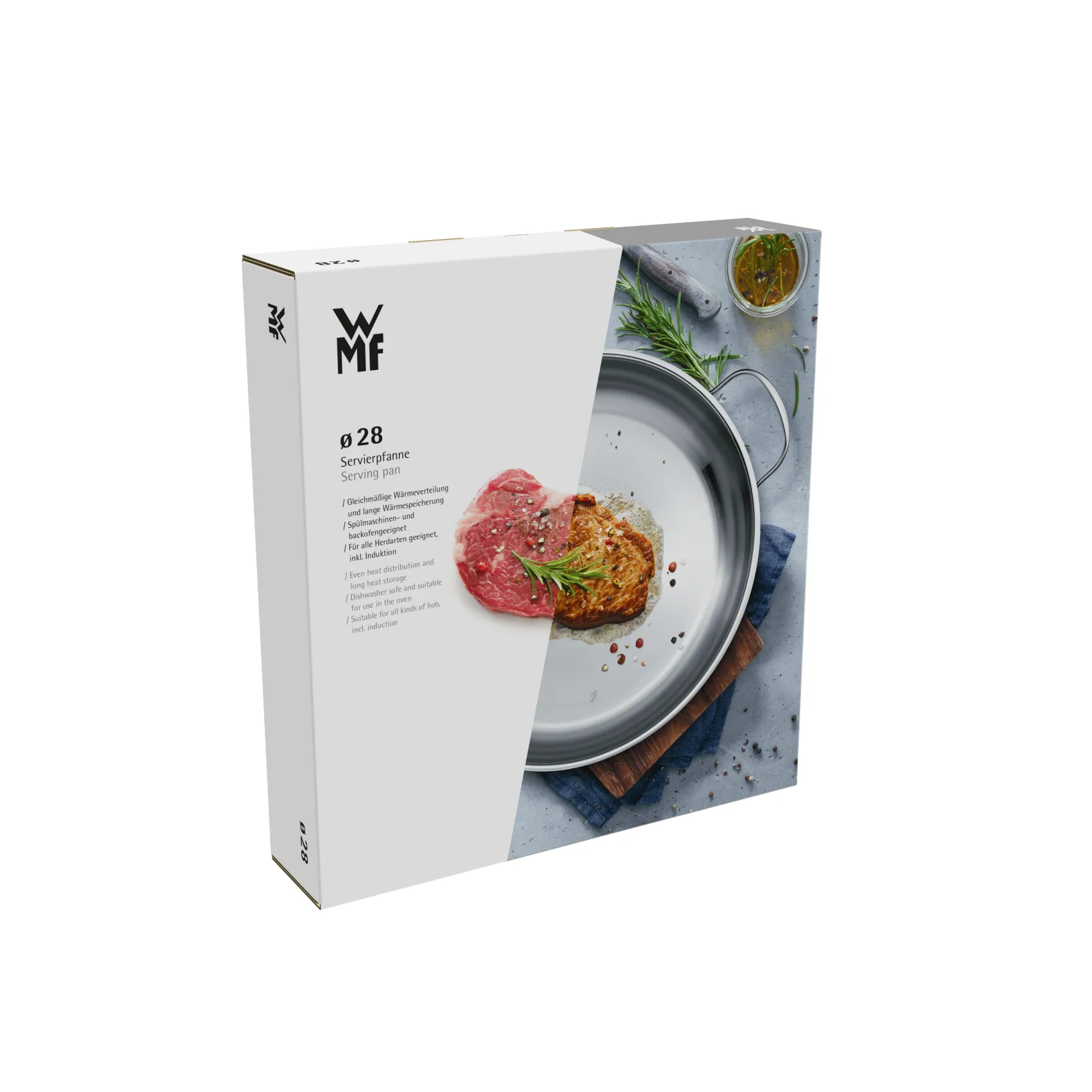 WMF Servierpfannen|Induktionspfannen|Gourmet Plus Servierpfanne, 28 cm