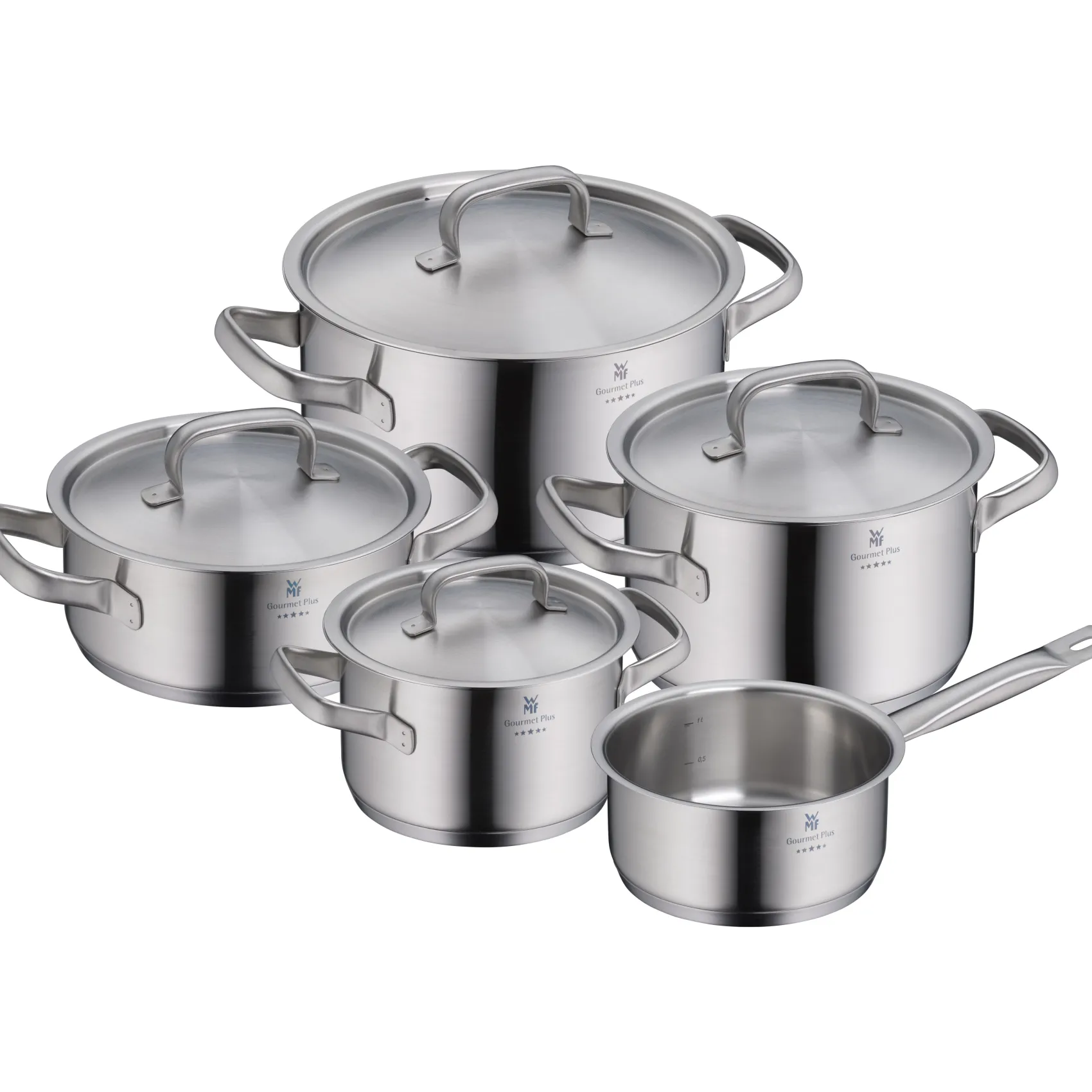 WMF Topfsets|Gourmet Plus Topf-Vorteils-Set*, 5-teilig