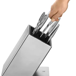 WMF Messerblöcke|Messersets|Grand Gourmet Messer-Vorteils-Set* mit FlexTec Messerblock, 6-teilig