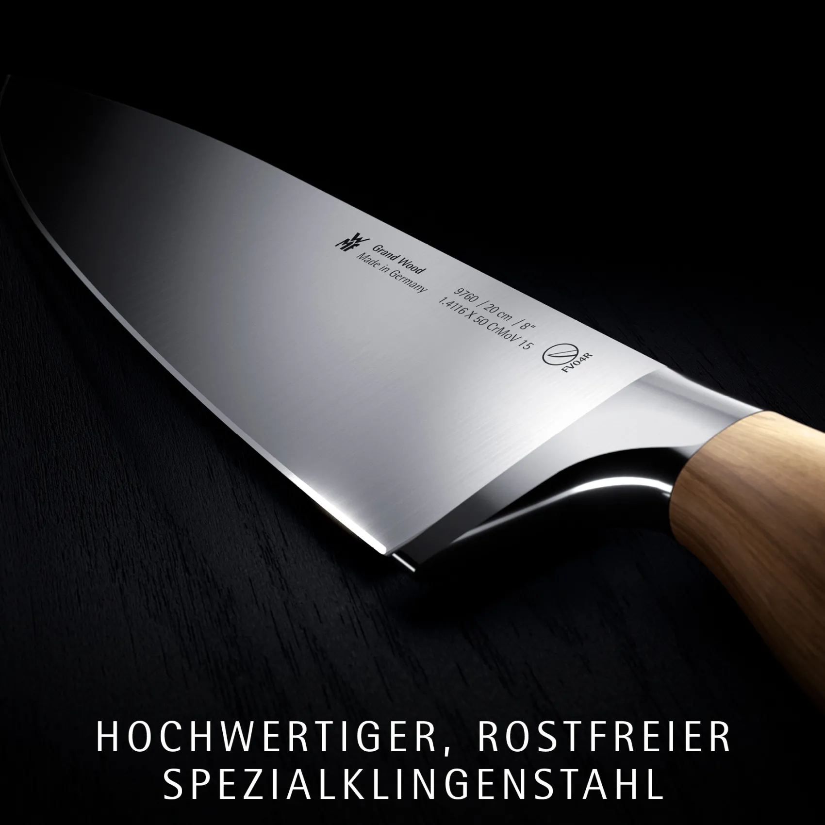 WMF Brotmesser|Grand Wood Brotmesser, 19 cm