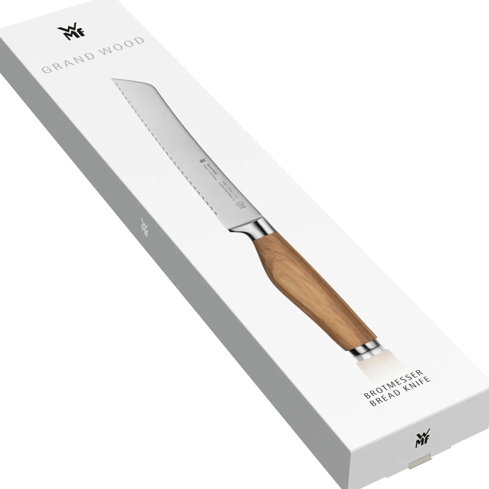 WMF Brotmesser|Grand Wood Brotmesser, 19 cm