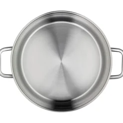 WMF Bräter & Schmortöpfe|Iconic Bräter mit Dampfgareinsatz, 28 cm