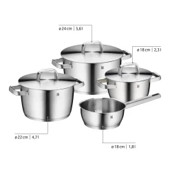 WMF Topfsets|Iconic Topf-Set, 4-teilig