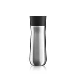 WMF Thermobecher|Impulse Isolierbecher, 0,35 l, Edelstahl gebürstet
