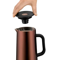WMF Thermoskannen|Kaffeekannen|Impulse Isolierkanne Kaffee, 1,0 l, Kupfer