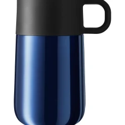 WMF Thermobecher|Impulse Travel Mug Thermobecher, 0,3 l, Mitternachtsblau