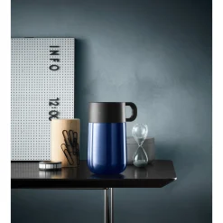 WMF Thermobecher|Impulse Travel Mug Thermobecher, 0,3 l, Mitternachtsblau