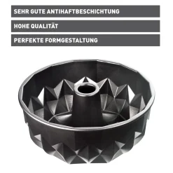 WMF Backformen|KAISER Inspiration Bundform geometrisch, 25 cm