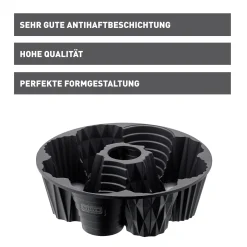 WMF Backformen|KAISER Inspiration Bundform Tartes und Törtchen, 26 cm