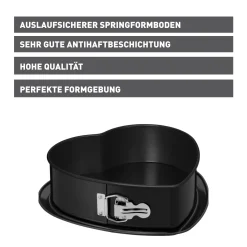 WMF Backformen|KAISER Inspiration Springform Herzkuchen, 25 x 26 x 7 cm