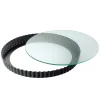 WMF Backformen|KAISER Inspiration Tarte- & Quicheform mit Glashebeboden, 28 cm