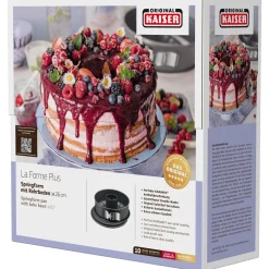 WMF Backformen|KAISER La Forme Plus Springform mit Rohrboden und SafeClick, 26 cm