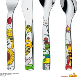 WMF Kinderbestecke|Besteck-Sets|Kinderbesteck-Set Die Biene Maja, 4-teilig
