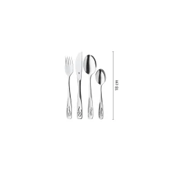 WMF Kinderbestecke|Besteck-Sets|Kinderbesteck-Set Tiere, 4-teilig