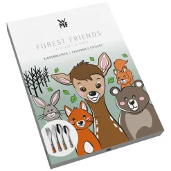 WMF Kinderbestecke|Besteck-Sets|Kinderbesteck-Set Waldfreunde, 4-teilig