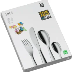 WMF Kinderbestecke|Besteck-Sets|Kinderbesteck-Set Zwerge, 4-teilig