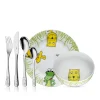 WMF Teller|Kindergeschirr|Kindergeschirr-Set Safari, 6-teilig