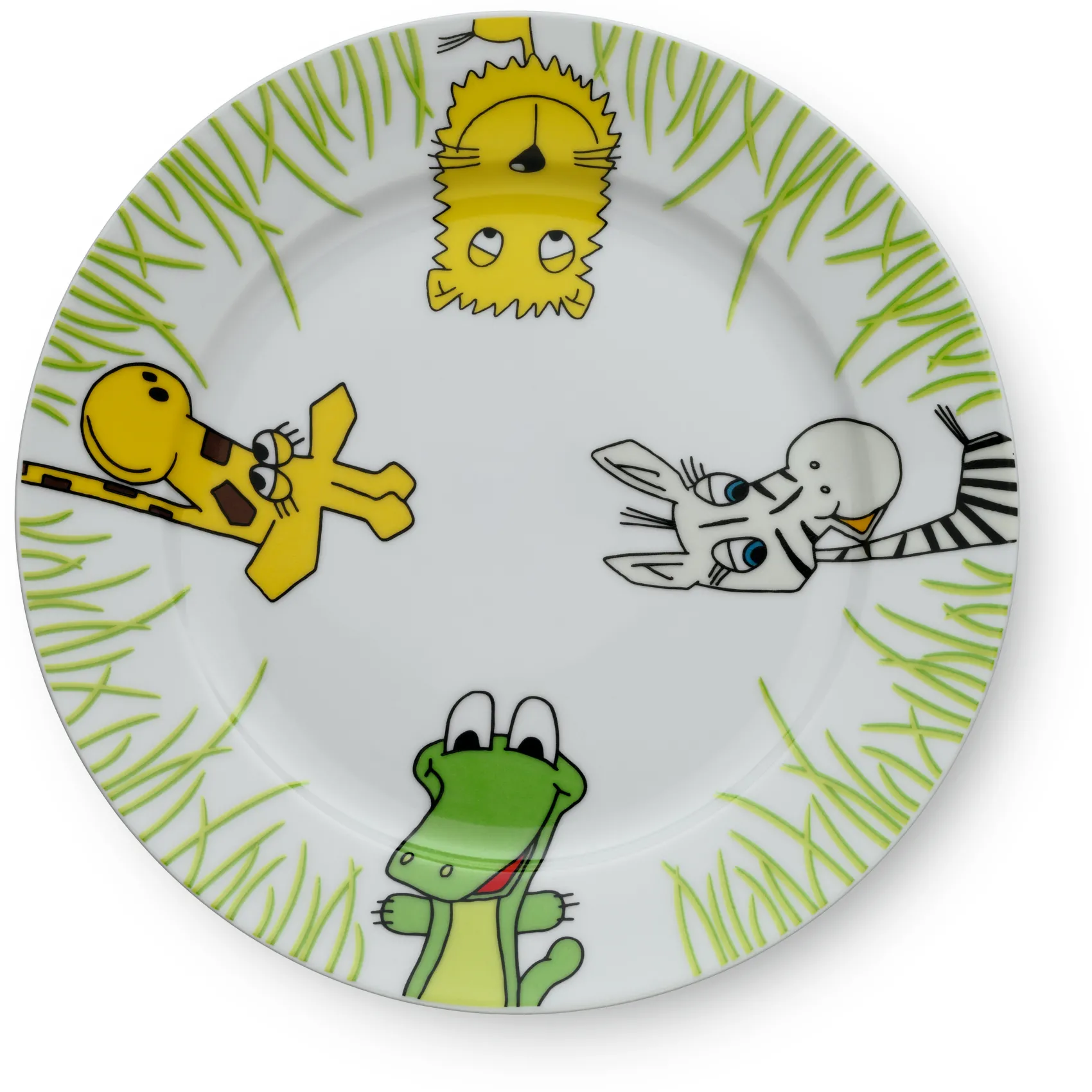 WMF Teller|Kindergeschirr|Kindergeschirr-Set Safari, 6-teilig