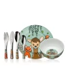 WMF Teller|Kindergeschirr|Kindergeschirr-Set Waldfreunde, 6-teilig
