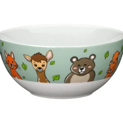WMF Teller|Kindergeschirr|Kindergeschirr-Set Waldfreunde, 6-teilig