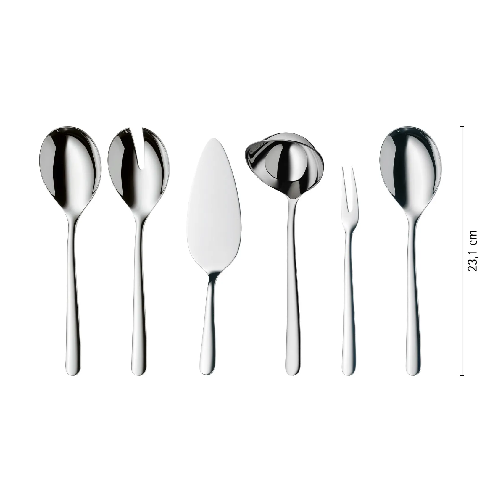 WMF Besteck-Sets|Kult Plus Besteck-Set, 66-teilig, Cromargan protect®