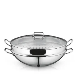 WMF Woks|Macao Wok-Set, 36 cm, 4-teilig
