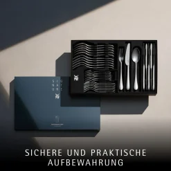 WMF Besteck-Sets|Merit Besteck-Set, 30-teilig, Cromargan protect®, sandgestrahlt