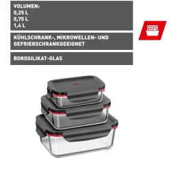 WMF Vorratsdosen|Multifunktionsschalen-Set, 3-teilig Storio