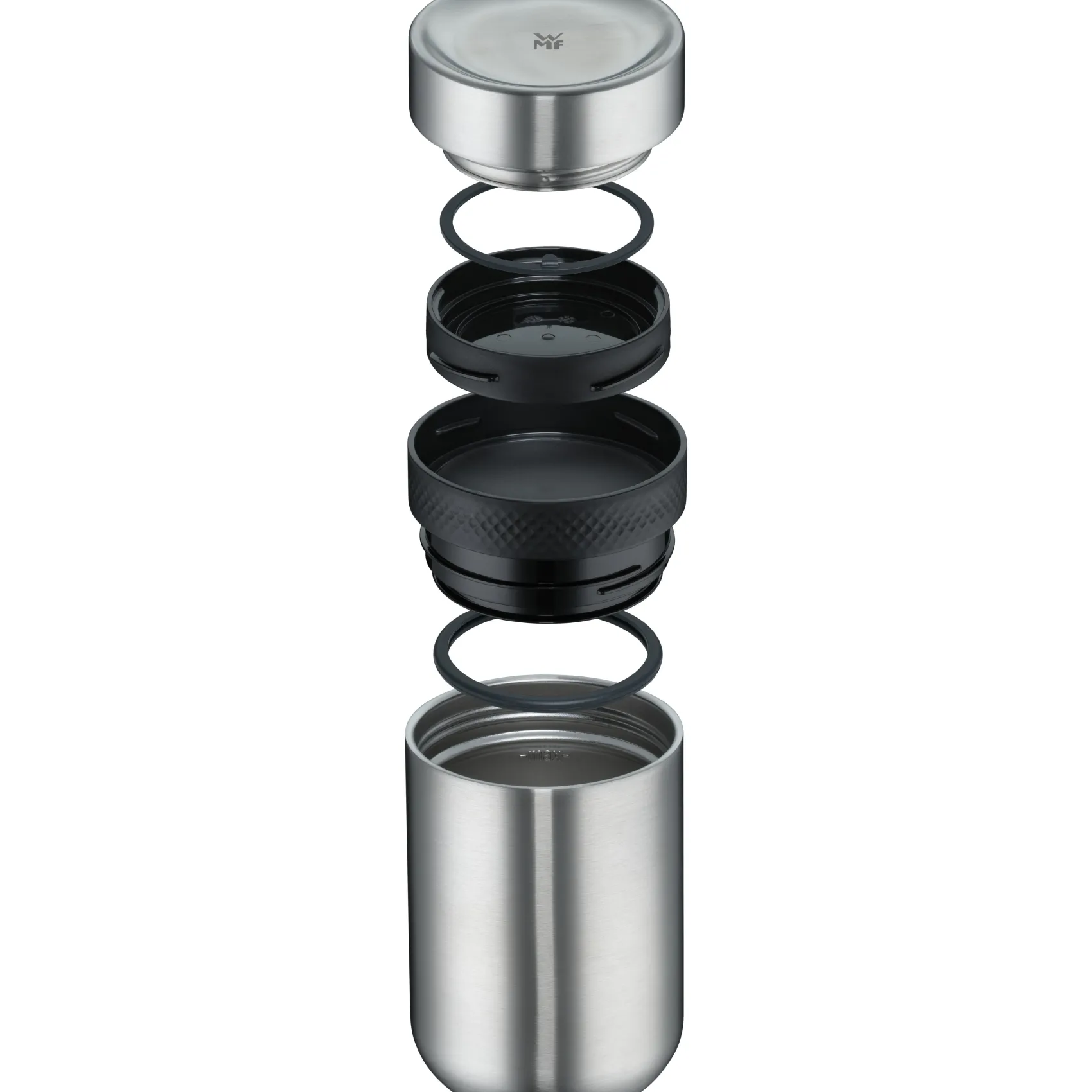WMF Thermoskannen|My2Go Thermo Speisebehälter, 500 ml + 200 ml