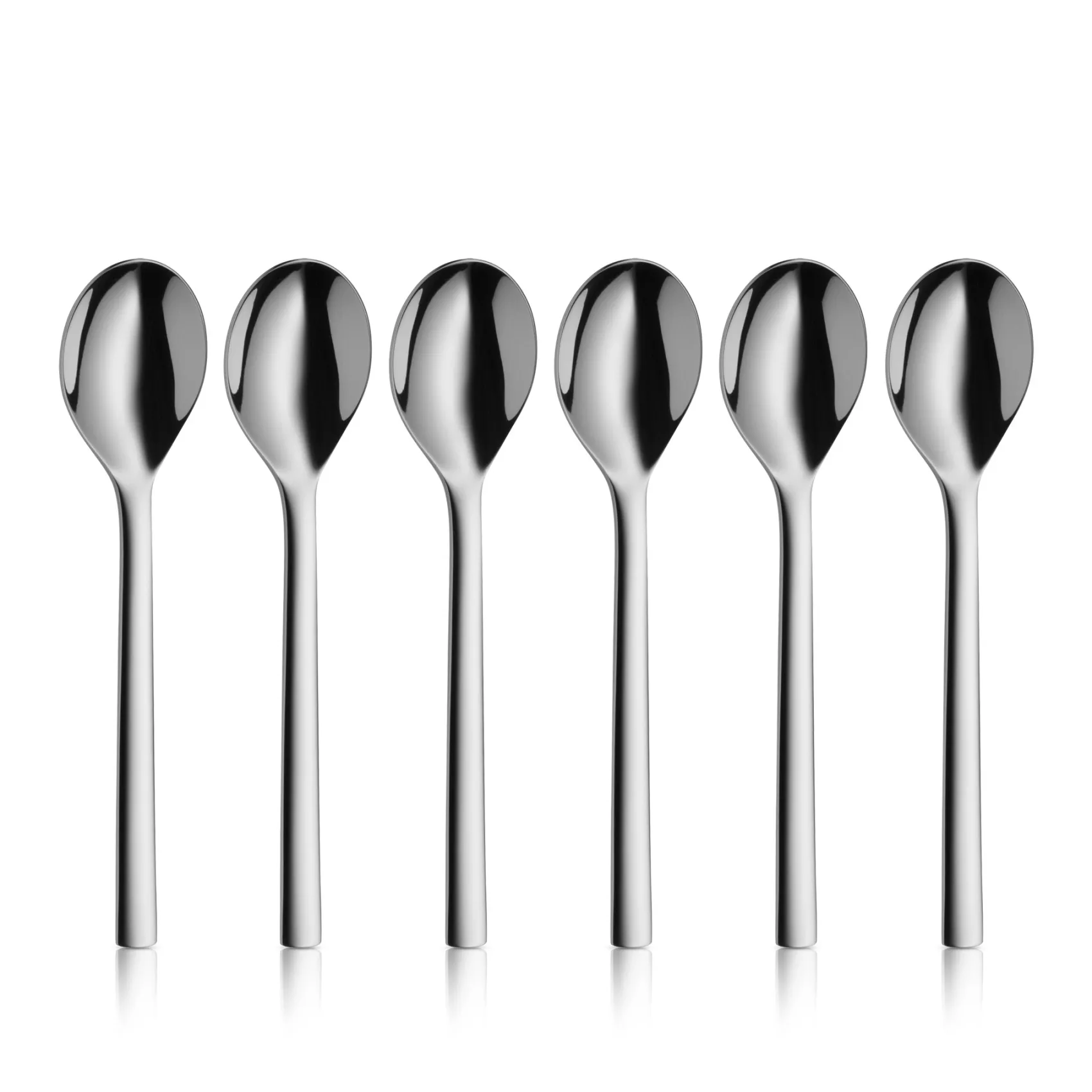 WMF Löffel|Nuova Kaffeelöffel-Set, 6-teilig