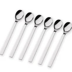 WMF Löffel|Nuova, Latte Macchiato Löffel-Set, 6-teilig
