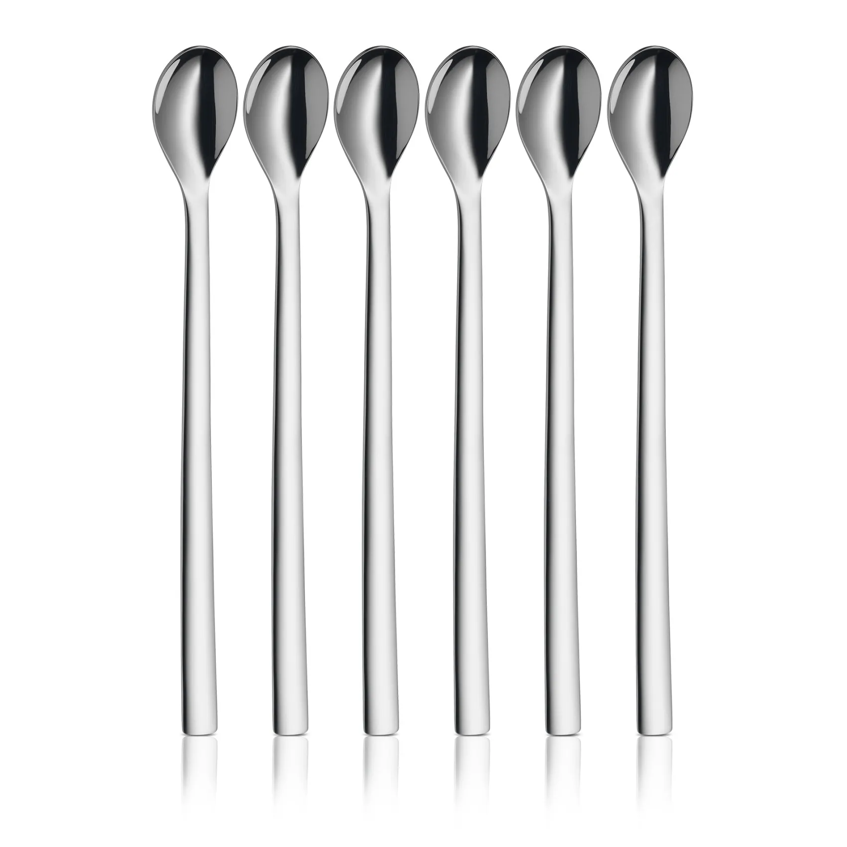 WMF Longdrinkgläser|Nuova Longdrinklöffel-Set, 6-teilig
