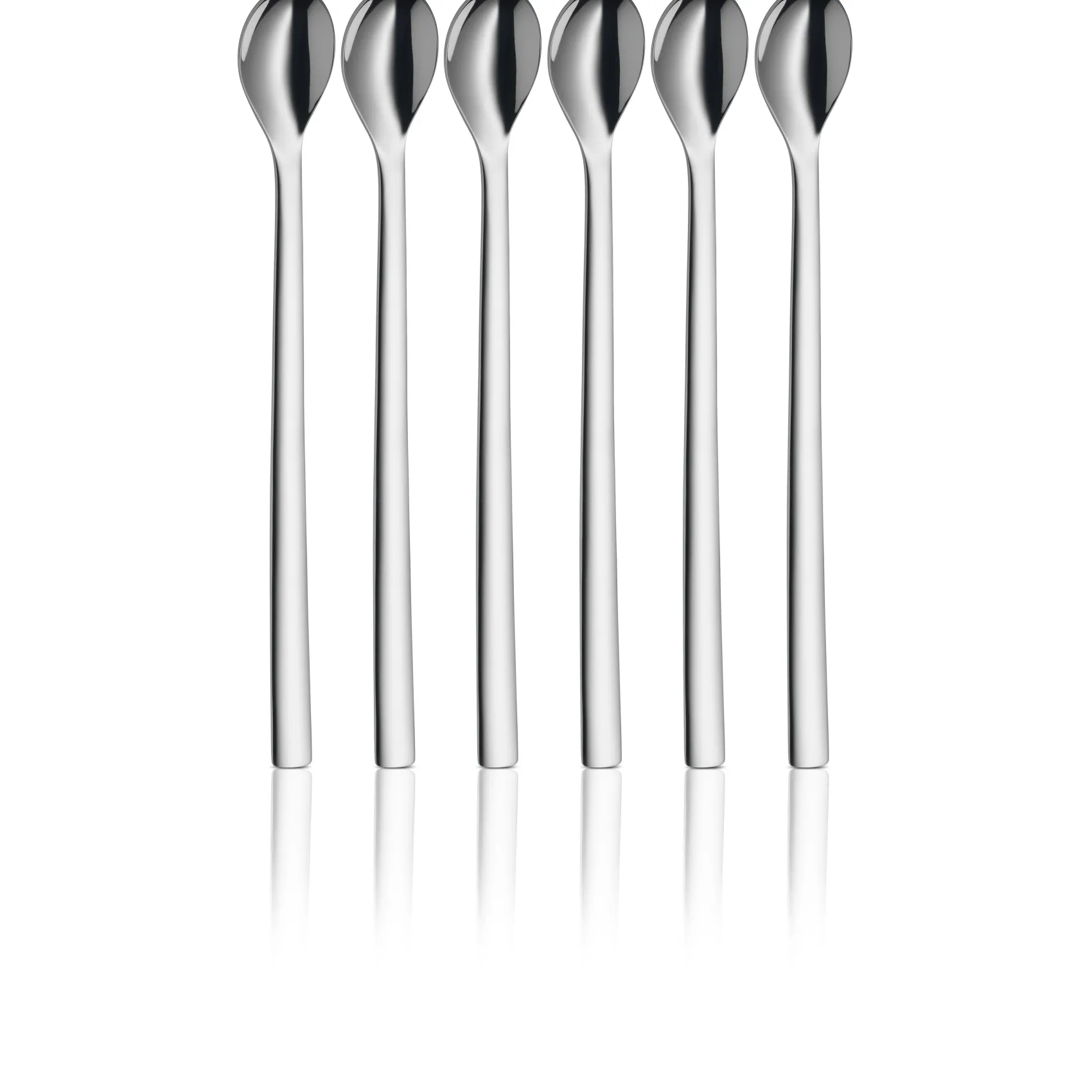 WMF Longdrinkgläser|Nuova Longdrinklöffel-Set, 6-teilig
