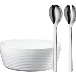 WMF Schüsseln|Servierbestecke|Nuova Salat-Set, 3-teilig