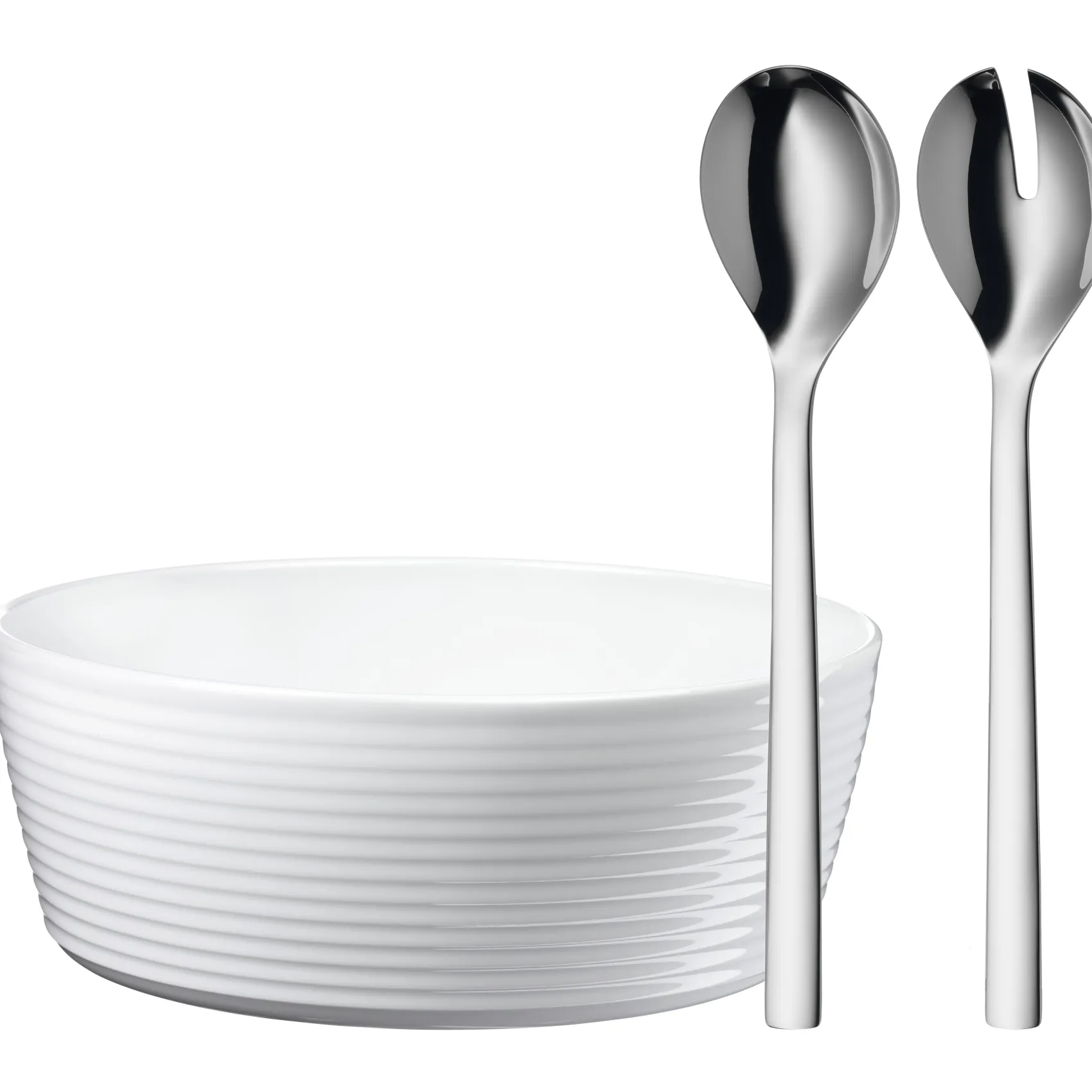 WMF Schüsseln|Servierbestecke|Nuova Salat-Set, 3-teilig