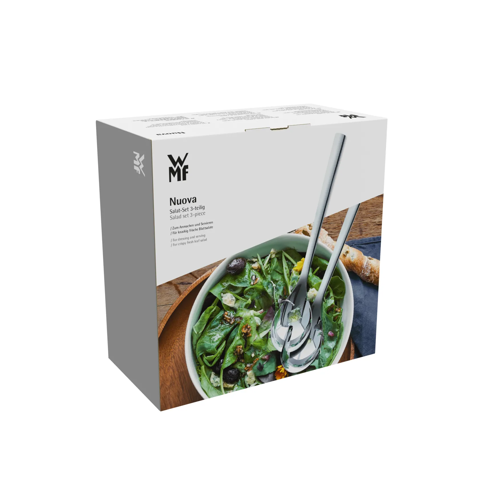 WMF Schüsseln|Servierbestecke|Nuova Salat-Set, 3-teilig