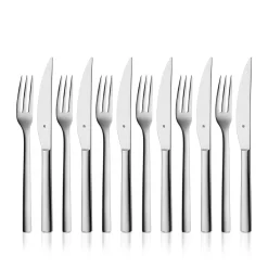 WMF Steakmesser|Besteck-Sets|Nuova Steakbesteck-Set, 12-teilig
