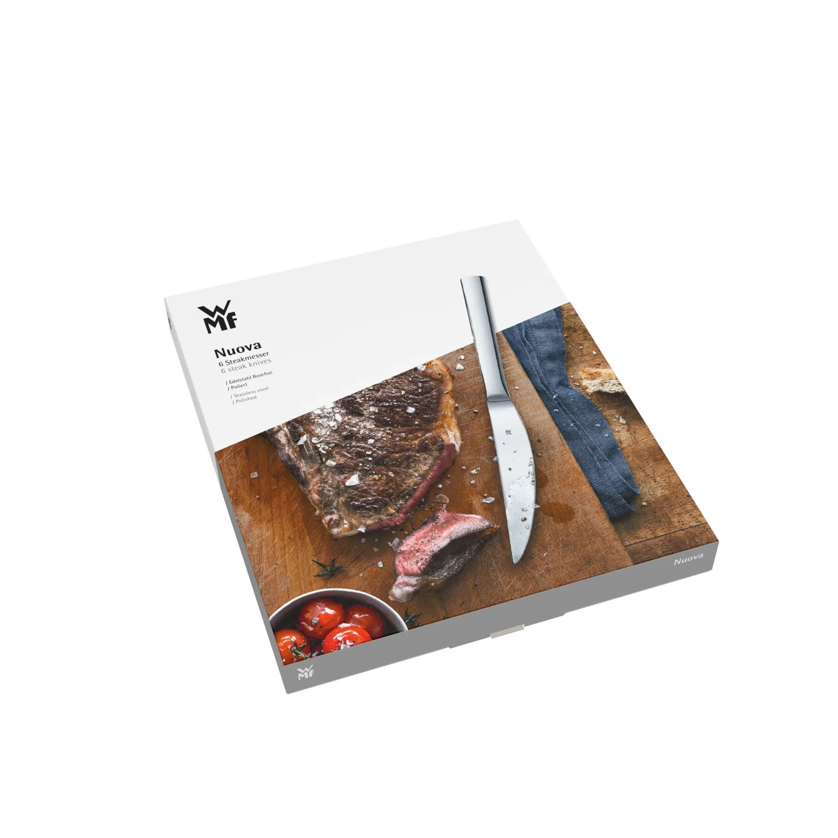 WMF Steakmesser|Messersets|Nuova Steakmesser-Set, 6-teilig