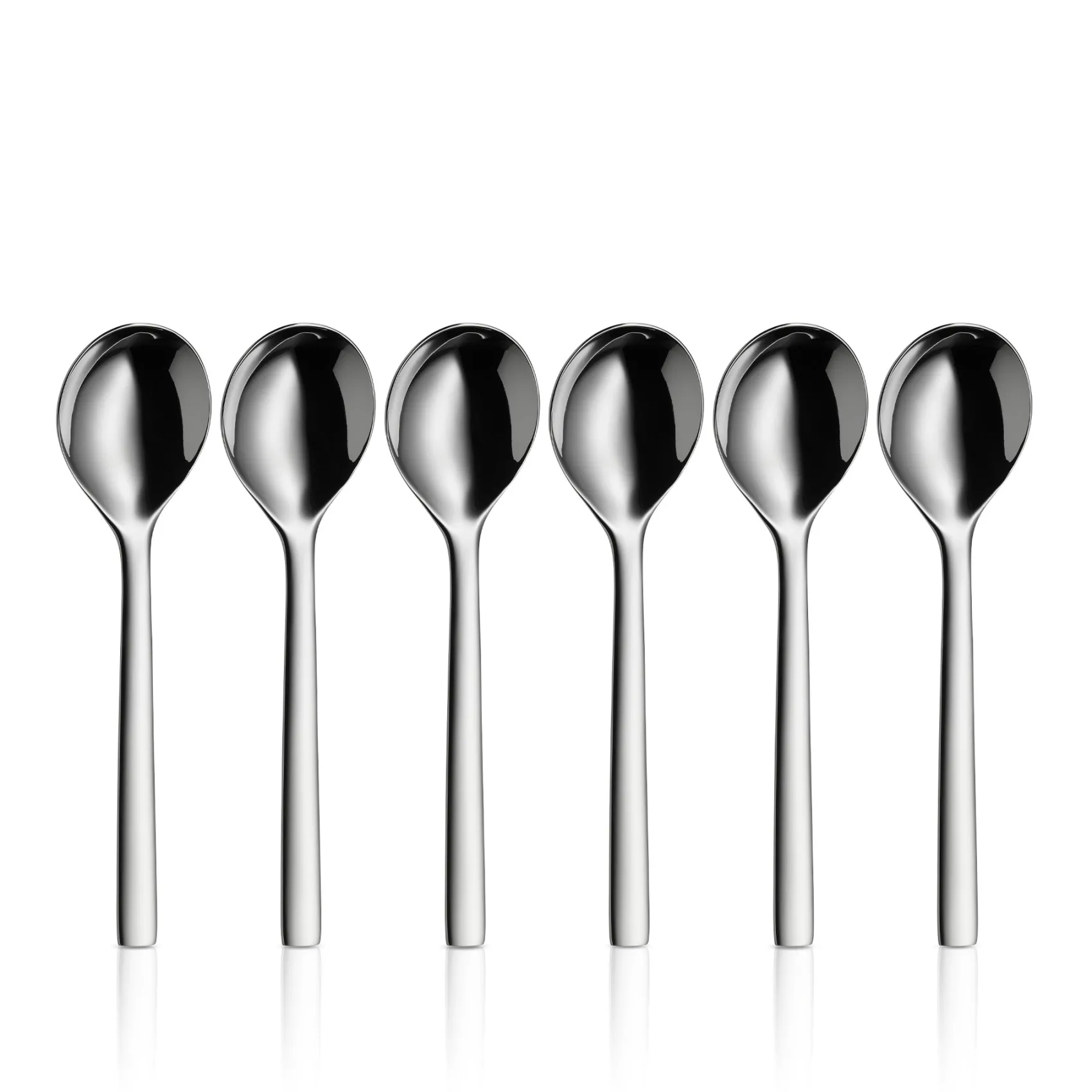 WMF Löffel|Besteck-Sets|Nuova Suppentassenlöffel-Set, 6-teilig