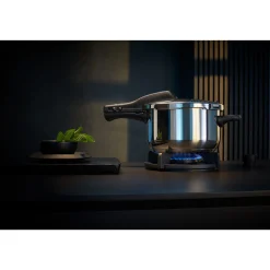 WMF Schnellkochtöpfe|Induktionstöpfe|Perfect One Pot Schnellkochtopf mit Dampfgareinsatz, 22 cm, 6,5 Liter