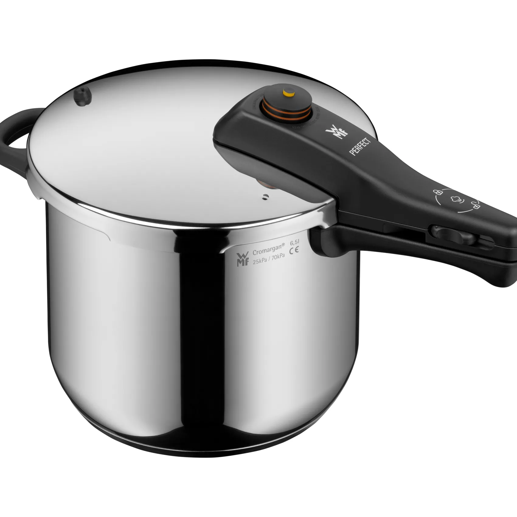 WMF Schnellkochtöpfe|Induktionstöpfe|Perfect One Pot Schnellkochtopf-Set, 22 cm, 6,5 und 3,0 Liter