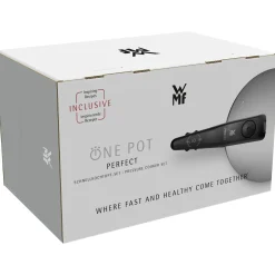 WMF Schnellkochtöpfe|Induktionstöpfe|Perfect One Pot Schnellkochtopf-Set, 22 cm, 4,5 und 3,0 Liter
