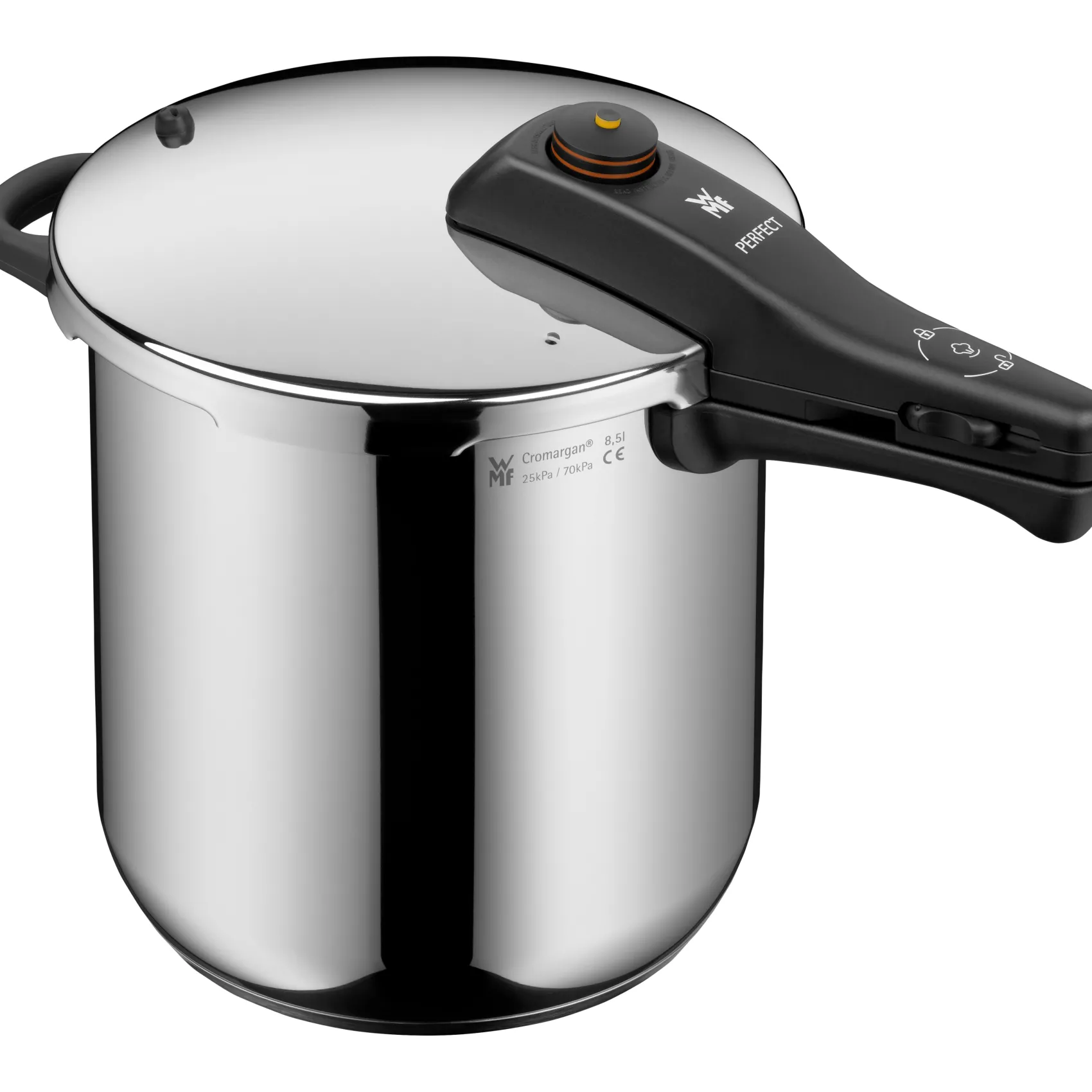 WMF Schnellkochtöpfe|Induktionstöpfe|Perfect One Pot Schnellkochtopf-Set, 22 cm, 8,5 und 4,5 Liter